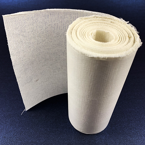 legatoria Garza RETRO CARTA altezza 12cm garza in rotolo per legatoria. Per il rafforzamento e la stabilizzazione del dorso del libro.