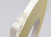 legatoria Nastro biadesivo, alte prestazioni, 9mm TRASARENTE, ALTE PRESTAZIONI, in PET adesivo permanente da entrambi i lati, in rotolo da 50m.