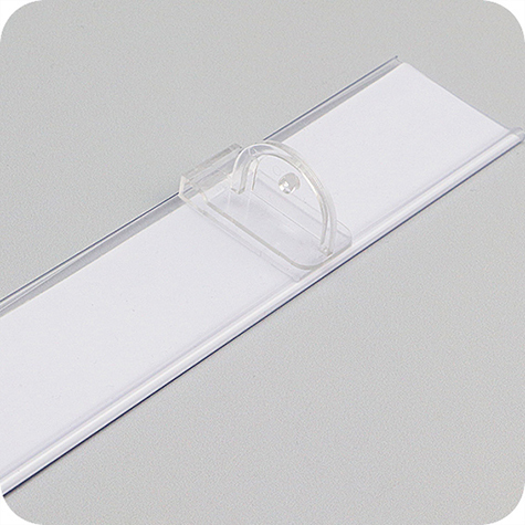 legatoria Elemento di congiunzione 20x39mm TRASPARENTE, per binari portaprezzi .