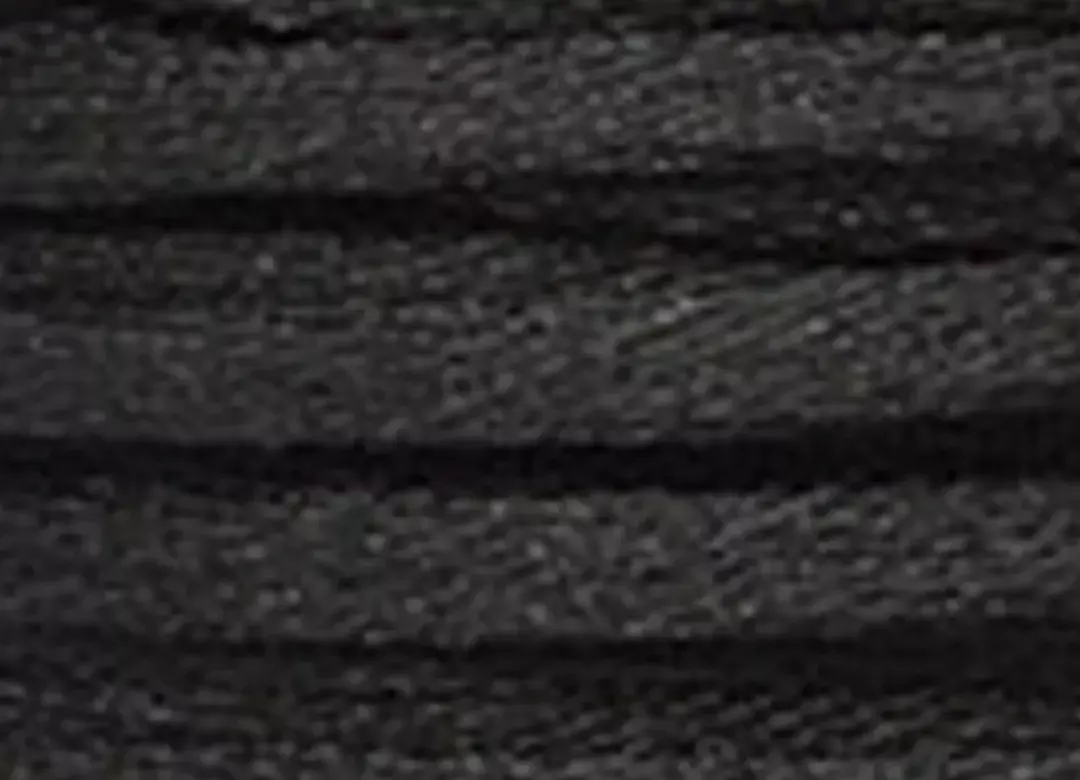 legatoria Cordonetto CodaDiTopo, spessore 6x2,5mm In Poliestere. Nero, tinta unita. Prodotto italiano, MADE IN ITALY LEG4439