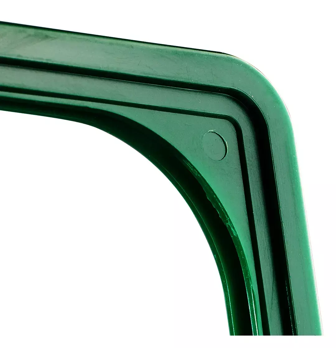 legatoria CornicePerLocandina, A3(297x420mm), VERDE Cornici di Plastica per cartelli o locandine. Dimensioni esterne 300x425mm, dimensioni riquadro interno 278x403mm. Angoli arrotondati..