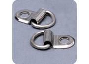 legatoria Maniglie viti sepolte, metallo NICHELATO maniglia da integrare alle viti sepolte per rilegatura leg495