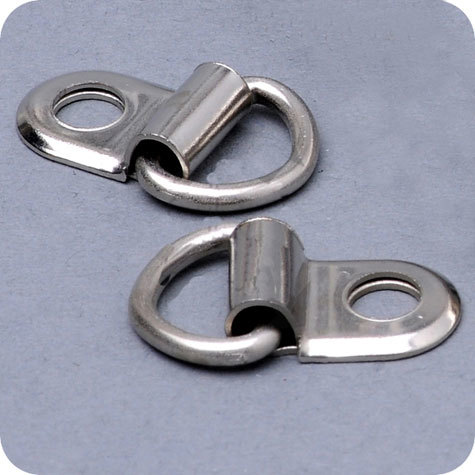 legatoria Maniglie viti sepolte, metallo NICHELATO maniglia da integrare alle viti sepolte per rilegatura.