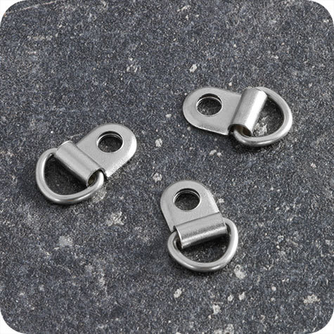 legatoria Maniglie viti sepolte, metallo NICHELATO maniglia da integrare alle viti sepolte per rilegatura.