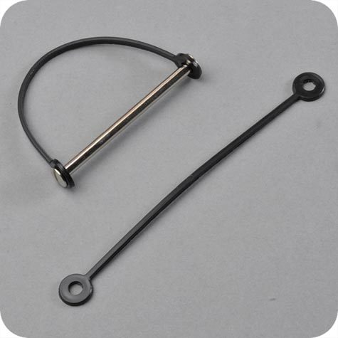 legatoria Maniglie viti sepolte, plastica. NERO maniglia lunga 95mm, con attacco ad occhiello, da integrare alle viti sepolte per rilegatura.