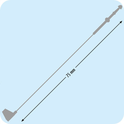 gbc Fili di sicurezza in polipropilene, 75mm TRASPARENTE. Consentono di attaccare etichette e cartellini senza lausilio di pistola sparafili, sono rimovibili solo strappandoli.