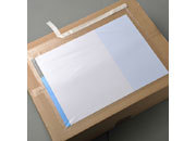 legatoria Buste per spedizioni autoadesive 246x332mm per formato A4, TRASPARENTE, neutra, non stampata, apertura sul lato lungo leg70