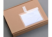 legatoria Buste per spedizioni autoadesive 177x135mm per formato A6, TRASPARENTE, neutra, non stampata, apertura sul lato lungo leg73