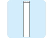 legatoria Sacchetti richiudibili (minigrip), 40x230mm TRASPARENTE, in polietilene da 50 micron, aperti sul lato corto, con zip di chiusura.