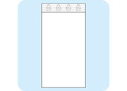 legatoria Sacchetti richiudibili (minigrip), 50x100mm TRASPARENTE, in polietilene da 50 micron, aperti sul lato corto, con zip di chiusura.