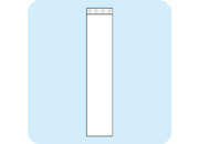 legatoria Sacchetti richiudibili (minigrip), 50x250mm TRASPARENTE, in polietilene da 50 micron, aperti sul lato corto, con zip di chiusura leg740