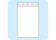 legatoria Sacchetti richiudibili (minigrip), 100x150mm TRASPARENTE, in polietilene da 50 micron, aperti sul lato corto, con zip di chiusura leg755