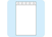 legatoria Sacchetti richiudibili (minigrip), 120x180mm TRASPARENTE, in polietilene da 50 micron, aperti sul lato corto, con zip di chiusura leg760