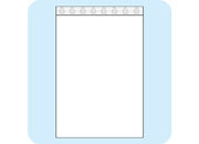 legatoria Sacchetti richiudibili (minigrip), 220x280mm TRASPARENTE, in polietilene da 50 micron, aperti sul lato corto, con zip di chiusura leg769