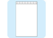 legatoria Sacchetti richiudibili (minigrip), 220x310mm TRASPARENTE, in polietilene da 50 micron, aperti sul lato corto, con zip di chiusura leg770