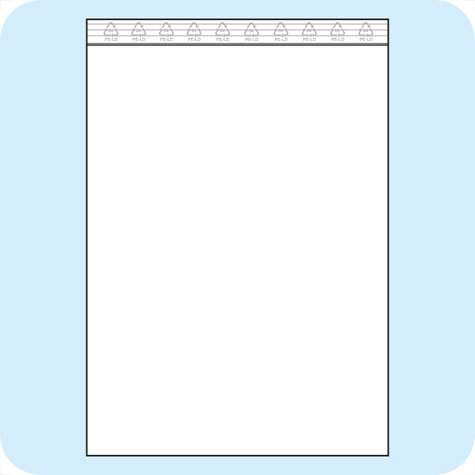 legatoria Sacchetti richiudibili (minigrip), 300x400mm TRASPARENTE, in polietilene da 50 micron, aperti sul lato corto, con zip di chiusura.