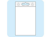 legatoria Sacchetti richiudibili (minigrip), appendibili, 70x100mm leg831.