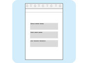 legatoria Sacchetto per odontoiatri, 180x250mm TRASPARENTE, in polietilene da 50 micron, aperti sul lato corto, con zip di chiusura. Con 3 fasce bianche adatte alla scrittura manuale per etichettatura (contrassegnate: Dentist, Patient e Laboratory). Con tasca frontale aggiuntiva da 180x240mm.