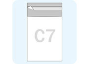 legatoria Sacchetto polipropilene orientato (OPP) 87x116mm leg871.