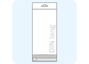 legatoria Sacchetto polipropilene orientato (OPP) 115x220mm leg872.