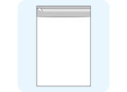 legatoria Sacchetto polipropilene orientato (OPP) 155x200mm TRASPARENTE, in polipropilene (OPP) da 30 micron, con patella da 30mm e banda autoadesiva di chiusura sul lato corto, adatta anche per mailing leg876