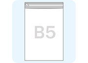 legatoria Sacchetto polipropilene orientato (OPP) 180x245mm leg879.