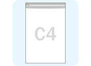 legatoria Sacchetto polipropilene orientato (OPP) 225x310mm leg880.