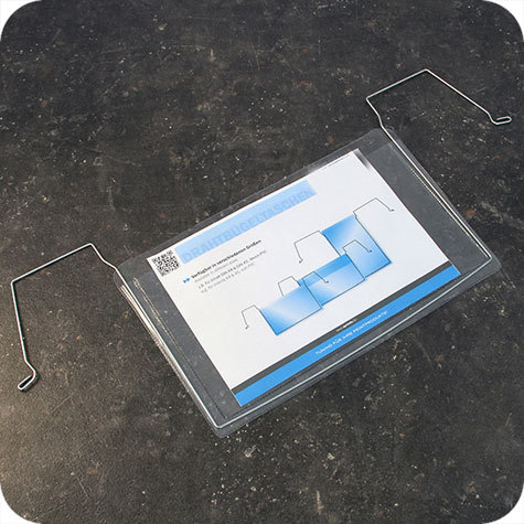 legatoria Busta rinforzata. A5 lato lungo TRASPARENTE, con rinforzi metallici, senza pattella di chiusura, aperta sul lato corto, in PVC flessibile 140 micron, per inserire fogli formato A5 (148x210cm).