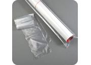 legatoria Sacchetto polietilene per poster, 8x75cm TRASPARENTE, in polietilene da 50 micron (PE), aperti sul lato corto leg924