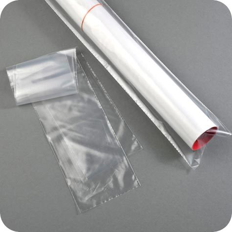 legatoria Sacchetto polietilene per poster, 8x75cm TRASPARENTE, in polietilene da 50 micron (PE), aperti sul lato corto.