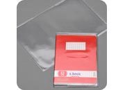 legatoria Copertina per libri A6 (160x110mm) TRASPARENTE, copertina con i 2 lati ripiegati a sacco per rivestire libri o documenti, in PVC flessibile da 180 micron, misura aperta: 120x220mm, misura chiusa: 160x110mm (per documenti di viaggio) leg935