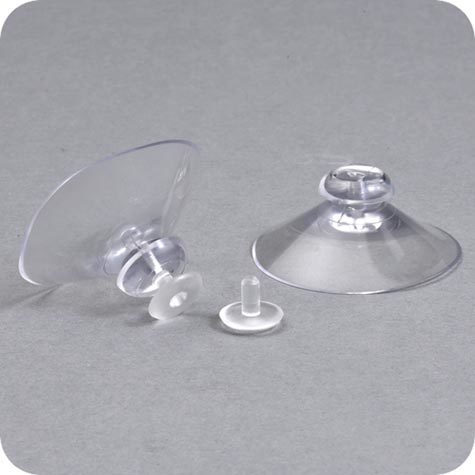 legatoria Ventosa inserto a puntina, 40mm diametro 40mm, per superfici liscie.