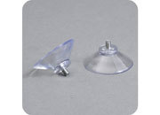 legatoria Ventosa diametro30mm,  testaFilettata 4x6mm diametro 30mm, con filettatura metallica diametro 4mm e lunga 6mm leg975