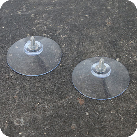 legatoria Ventosa  diametro50mm, testaFilettata 4x10mm, diametro 50mm, con filettatura metallica diametro 4mm e lunga 10mm.