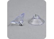 legatoria Ventosa  diametro50mm, testaFilettata 4x6mm, diametro 50mm, con filettatura metallica diametro 4mm e lunga 6mm leg987