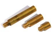 legatoria Prolunghe ottonate viti sepolte, 30mm Lunghezza 30 mm, diametro esterno 5mm, filettatura maschio e femmina 4ma leg1452