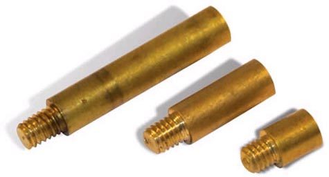 legatoria Prolunghe ottonate viti sepolte, 30mm Lunghezza 30 mm, diametro esterno 5mm, filettatura maschio e femmina 4ma.