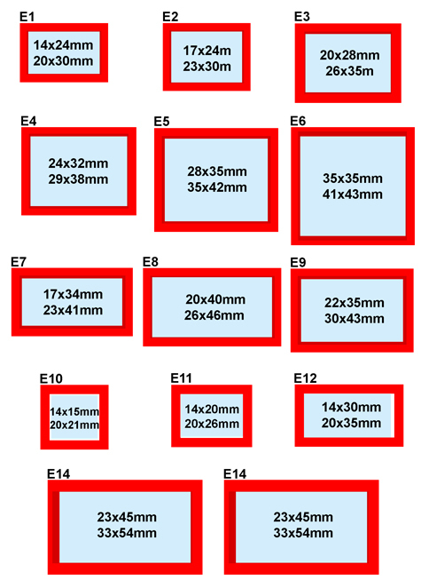 legatoria Segnagiorno per calendari larghi 30cm E2, finestrella rossa con misura interna 17x24mm, esterna 23x30mm. Il prodotto  composto da tre pezzi: 1 finestrella rossa, 1 striscia in vinile morbido trasparente, 1 elastico rivestito in fibra tessile con terminali metallici a T. MADE IN GERMANY.