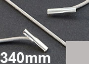 Elastico con 2 capicorda, lunghezza 340mm leg1265