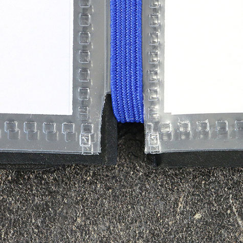 legatoria Busta a U. A4 Doppio TRASPARENTE, in polipropilene da 140 micron, aperta sul lato corto, formato A4 (210x297mm), con invito a mezzaluna per facilitarne lapertura.