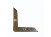 legatoria Angolino metallico bianco 22mm per lato, protegge copertine spesse fino a 3,5mm smm222