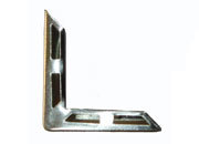 legatoria Angolino metallico bianco 22mm per lato, protegge copertine spesse fino a 3,5mm.