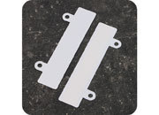 legatoria File Strip, Striscia perforata autoadesiva per archiviazione a 2 buchi, 122x24mm leg18.