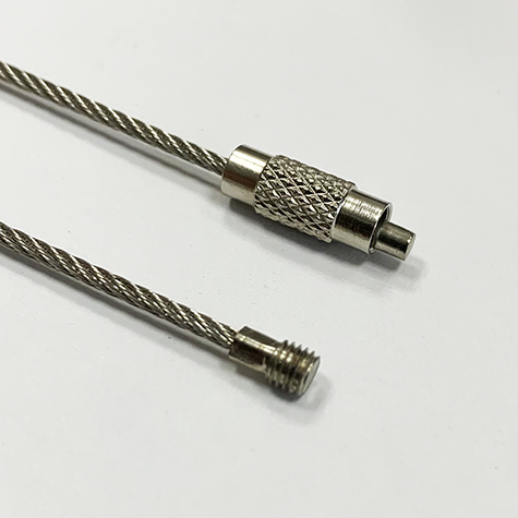 legatoria Anelli apribili flessibili INOX, 110mm in acciaio inossidabile, lunghezza aperto 110 mm, con chiusura a vite.