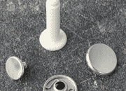 legatoria Bottoneautomaticoapressionecondistanziale da 27 mm NICHELATO, testa diametro 12.4 mm. Capacit perno 27 mm. Il bottone  composto da 4 pezzi* LEG3090