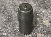 legatoria Punzone inferiore rivetto 9,5 mm Per applicare la parte inferiore dei rivetti a testa bombata a doppia testa, il cui diametro  di 9,5mm. LEG3522