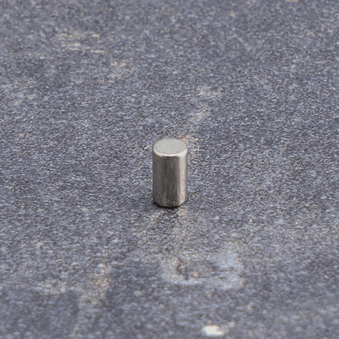 legatoria Calamita diametro 4mm. spessore 7mm Calamita cilindrica in ferrite diametro 4mm, spessore 7mm (forza di attrazione: 670g).