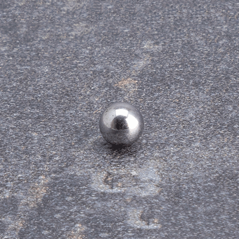 legatoria Calamita sferica, diametro 6mm, cromata Calamita sferica, diametro 6mm con rivestimento superficiale cromato(forza di attrazione: 470gr).