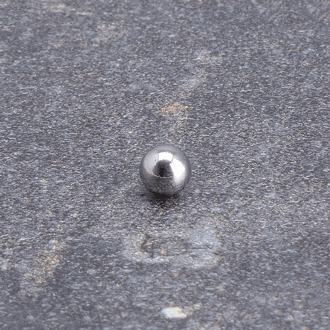 legatoria Calamita sferica, diametro 5mm, cromata Calamita sferica, diametro 5mm con rivestimento superficiale cromato(forza di attrazione: 360gr).