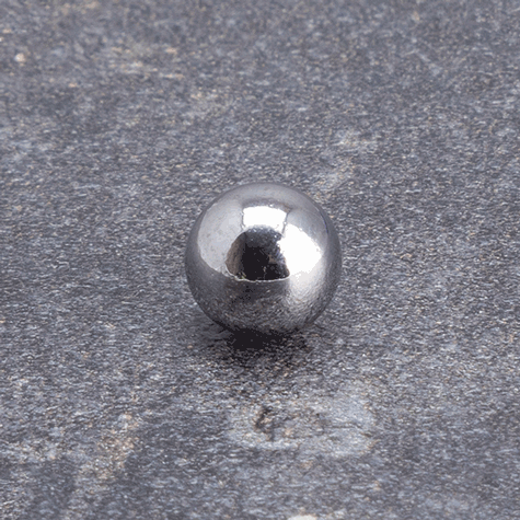 legatoria Calamita sferica, diametro 10mm, cromata Calamita sferica, diametro 10mm con rivestimento superficiale cromato(forza di attrazione: 1400gr).
